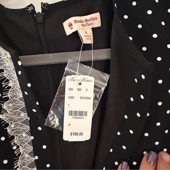 Brooks Brothers Red Fleece Dress - Picture 3 of 6